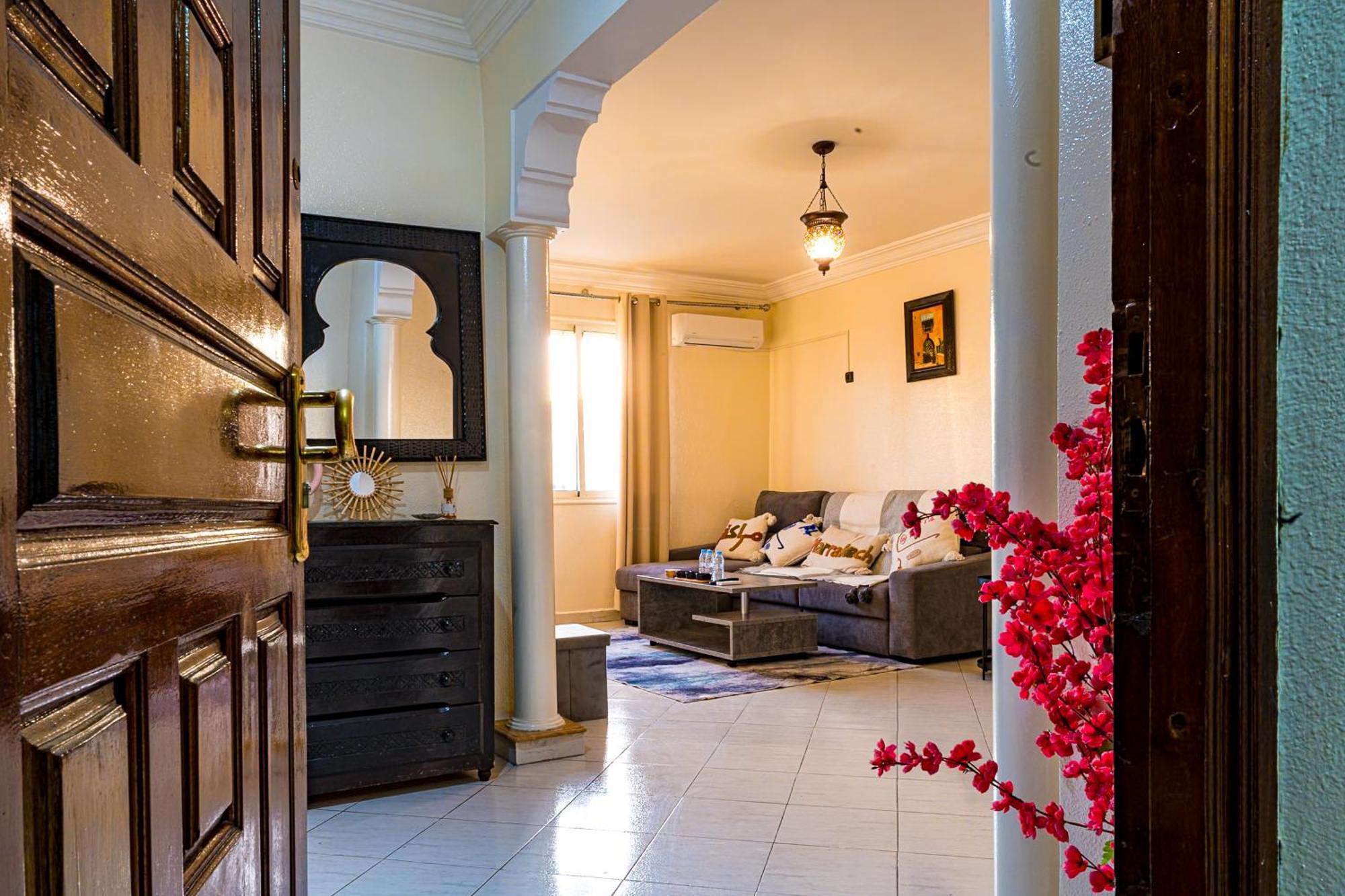 Dar Bouchra, Cozy Appartement, Centre Gueliz Marrakech Marrakesh Eksteriør billede