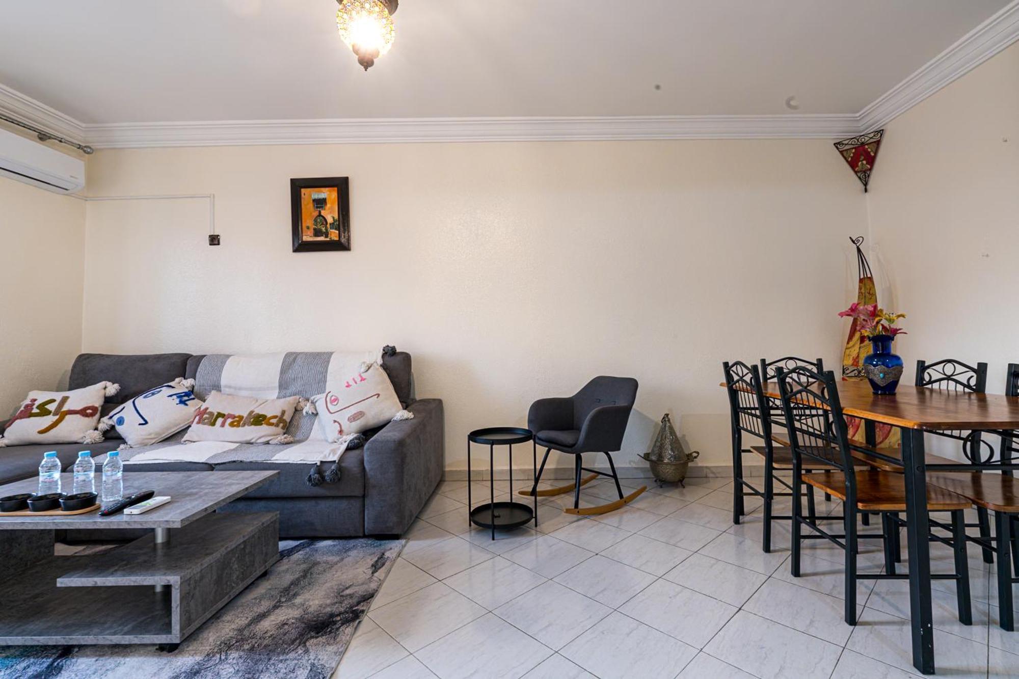 Dar Bouchra, Cozy Appartement, Centre Gueliz Marrakech Marrakesh Eksteriør billede